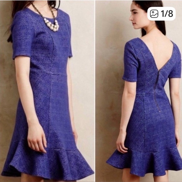 Anthropologie Dresses & Skirts - NWT Sz 8 y Flounced Sheath dress by HD in Paris